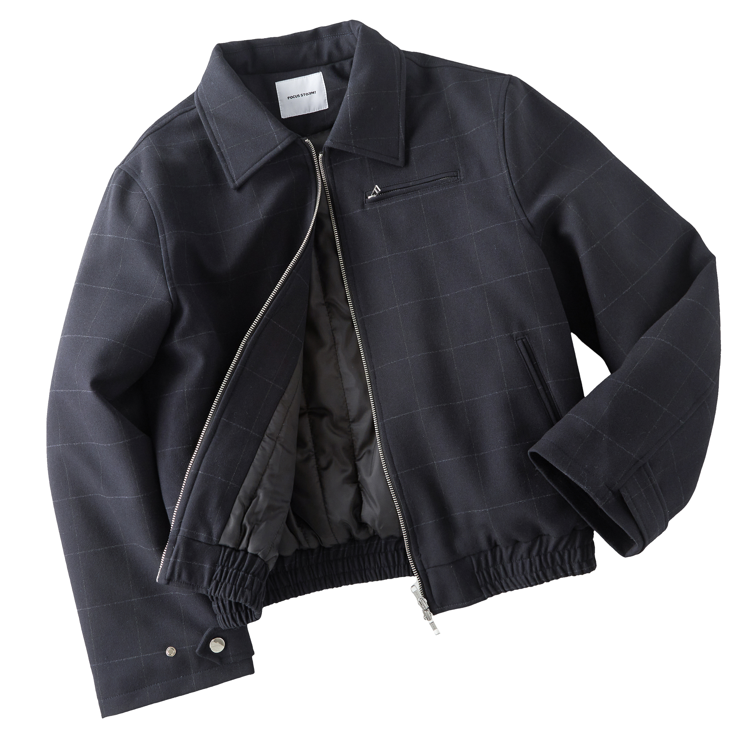 Focus Storm American Retro Lapel Short Jacket High-End Streetwear Cool Style 70033# zx - Focus Storm